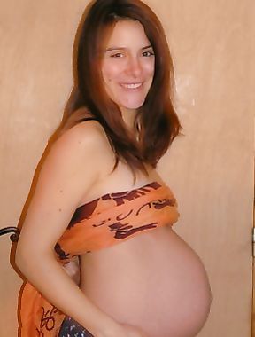 Rate my topless pregnant wife!